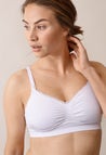 Wireless nursing bra - White
