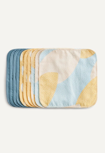 Reusable Cloth Wipes - Blue Sprinkle