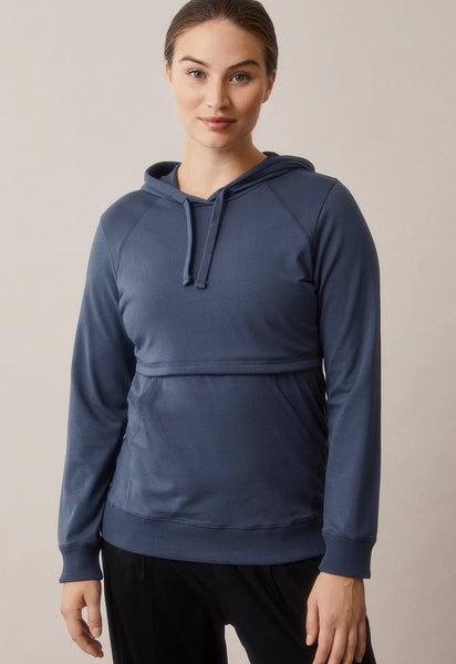 B Warmer Hoodie - Thunder Blue