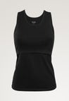 Essential nursing tank top - Black