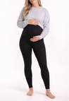 Essential maternity leggings - Black