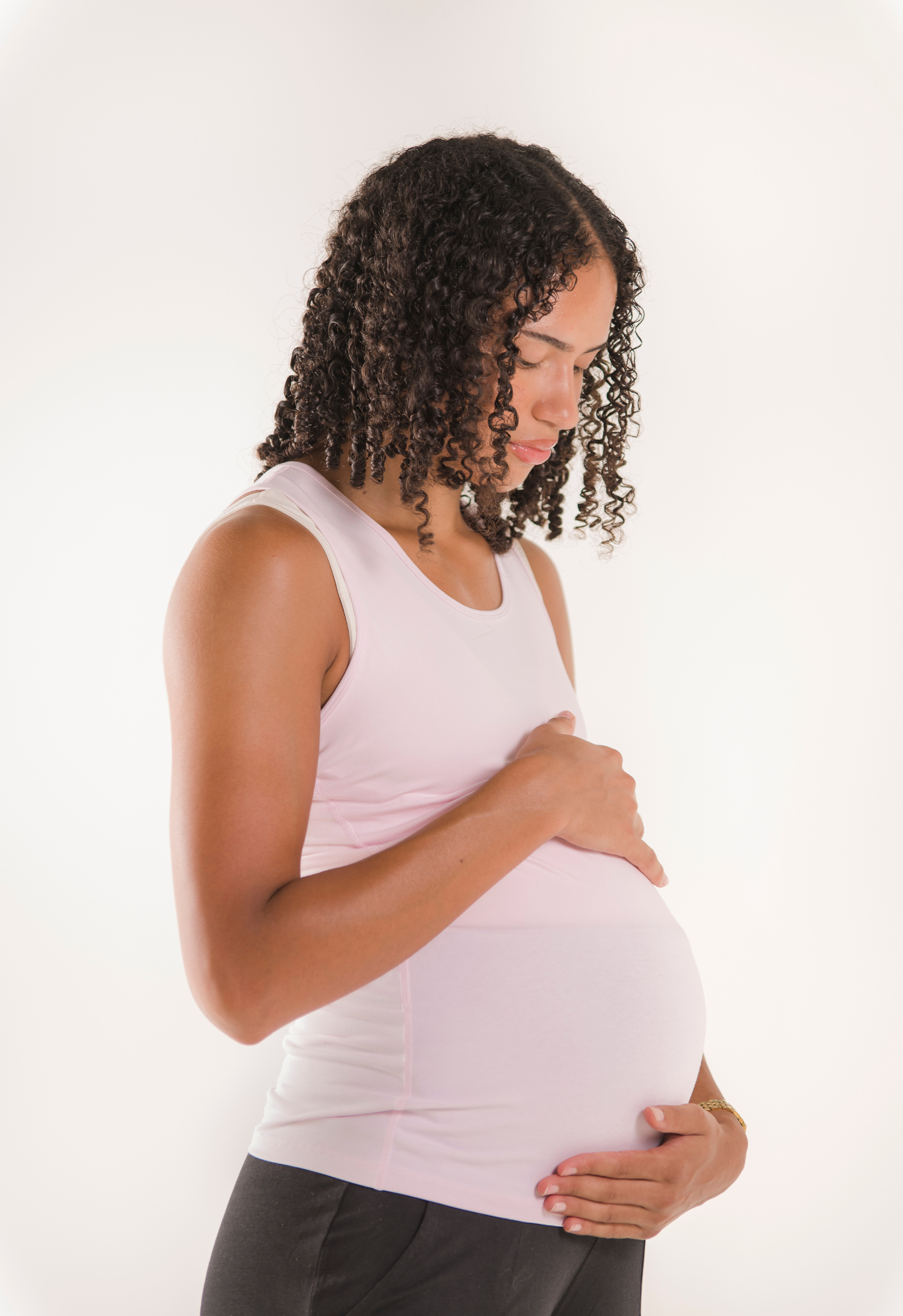 Essential nursing tank top - Pastel Pink