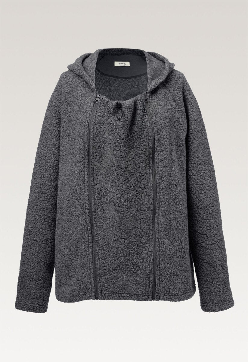 Baby carrier hoodie - Grey