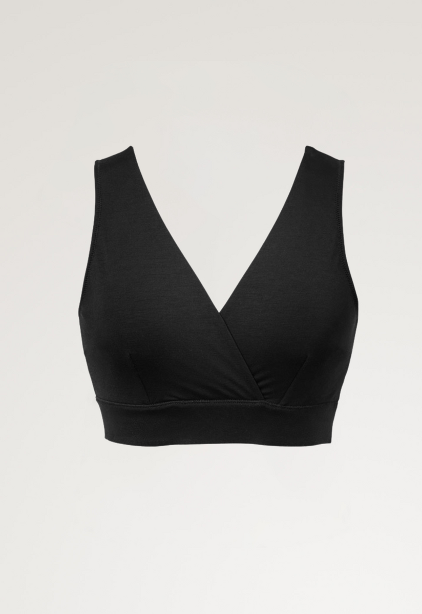 Soft nursing bra 34D - 48DDD-E - Black