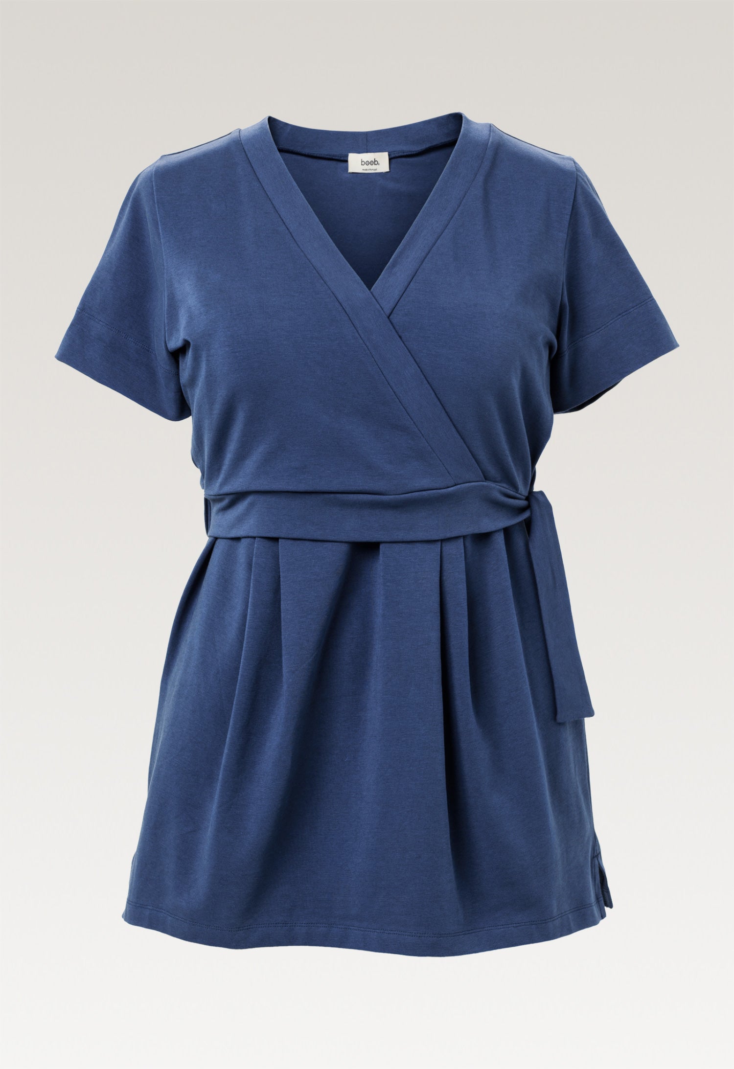 Nursing wrap top - Indigo Blue