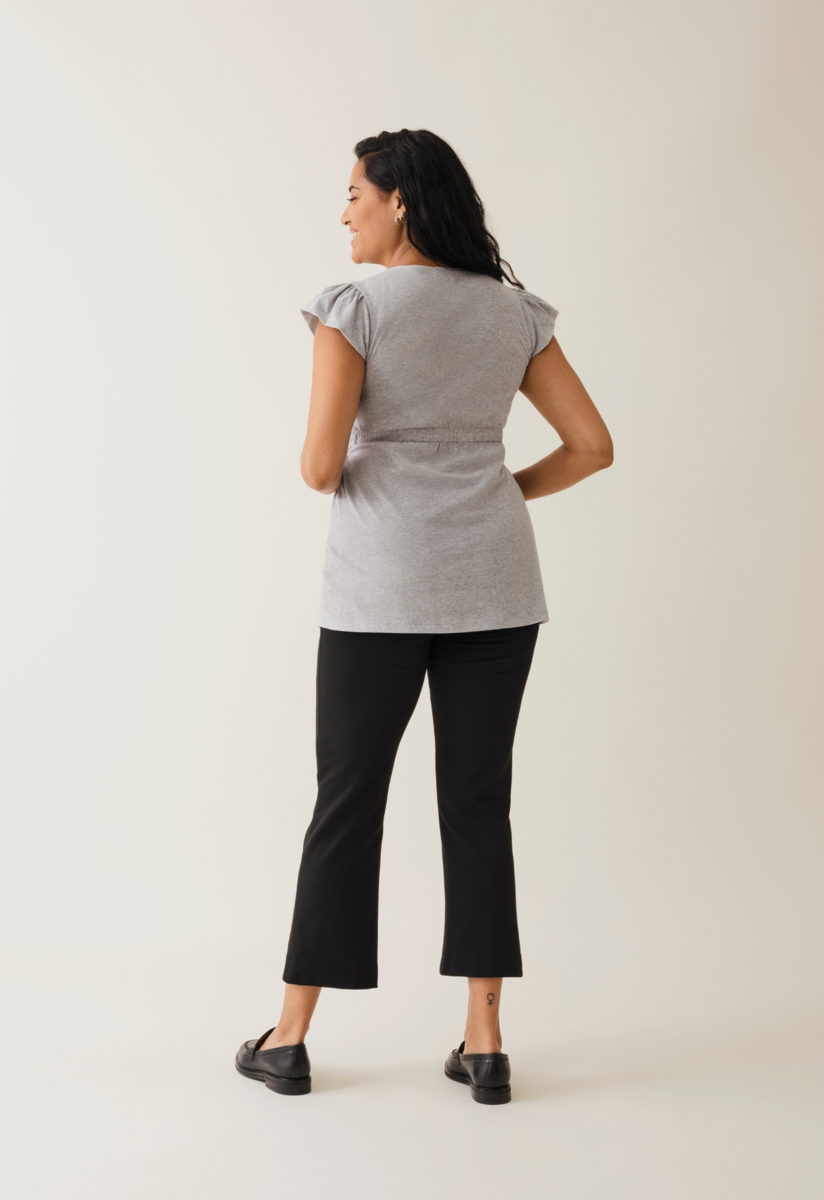 The Shirt Frill - grey melange
