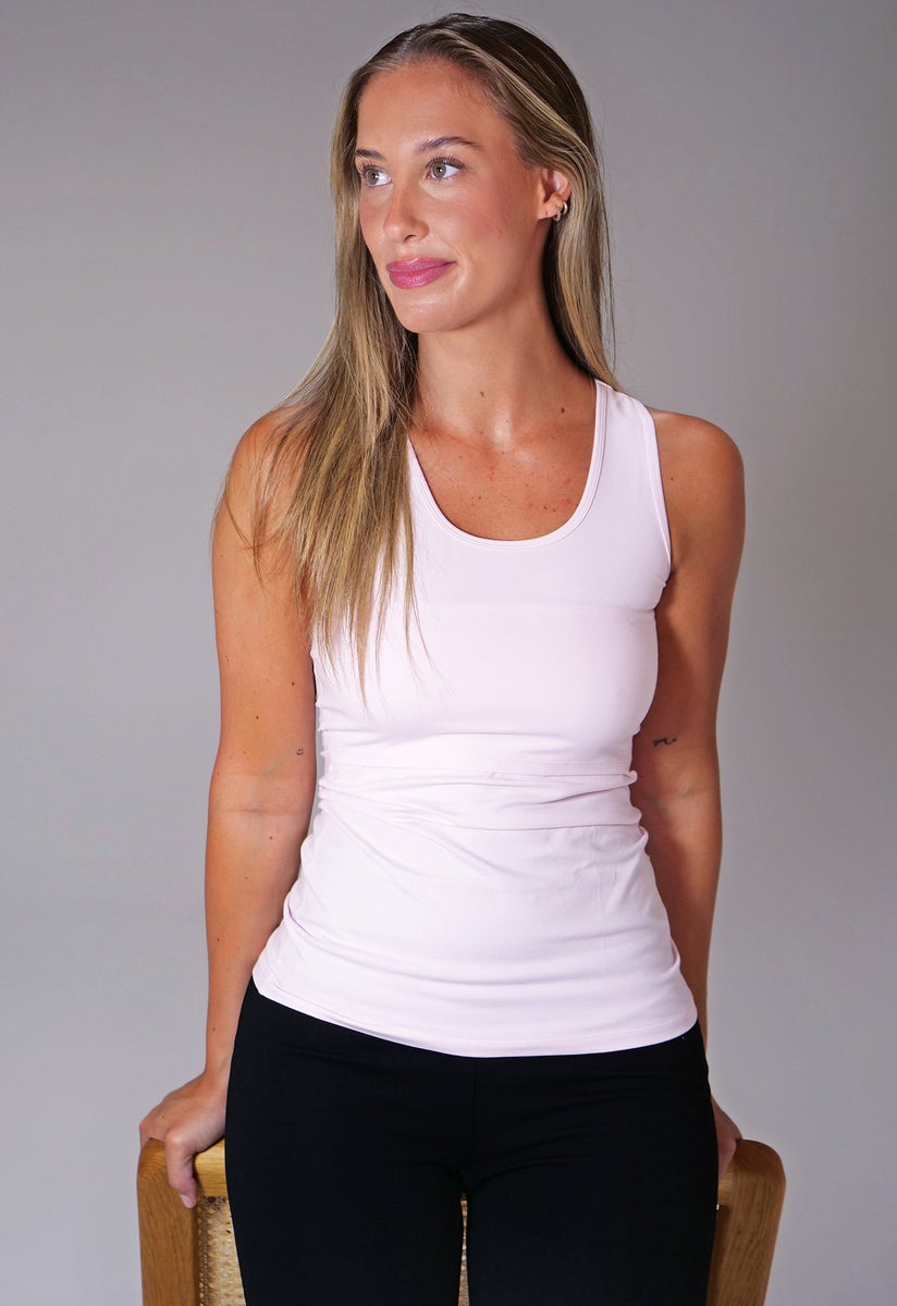 Essential nursing tank top - Pastel Pink