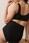 High waist postpartum panties - Black