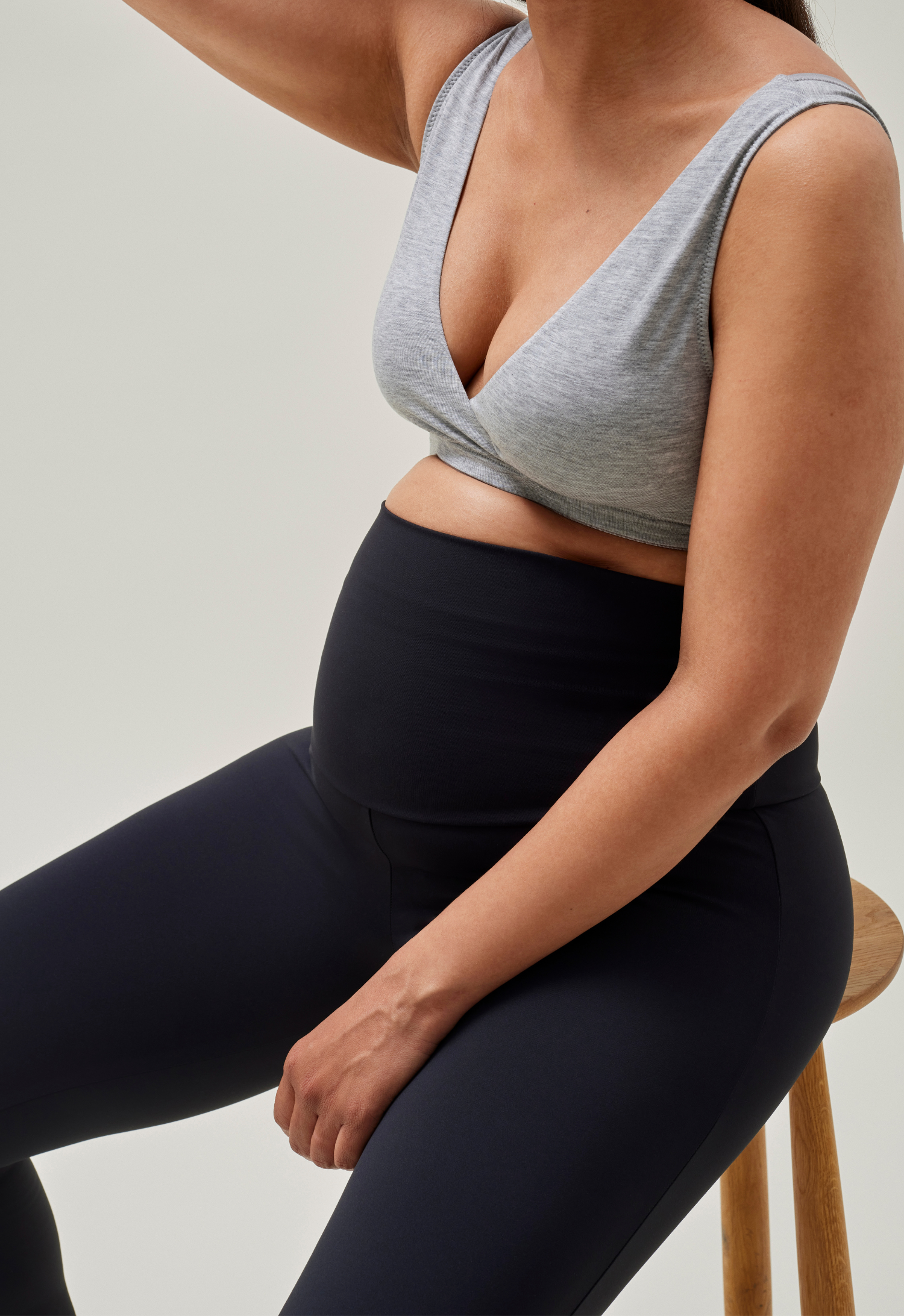 Maternity yoga pants - Black 