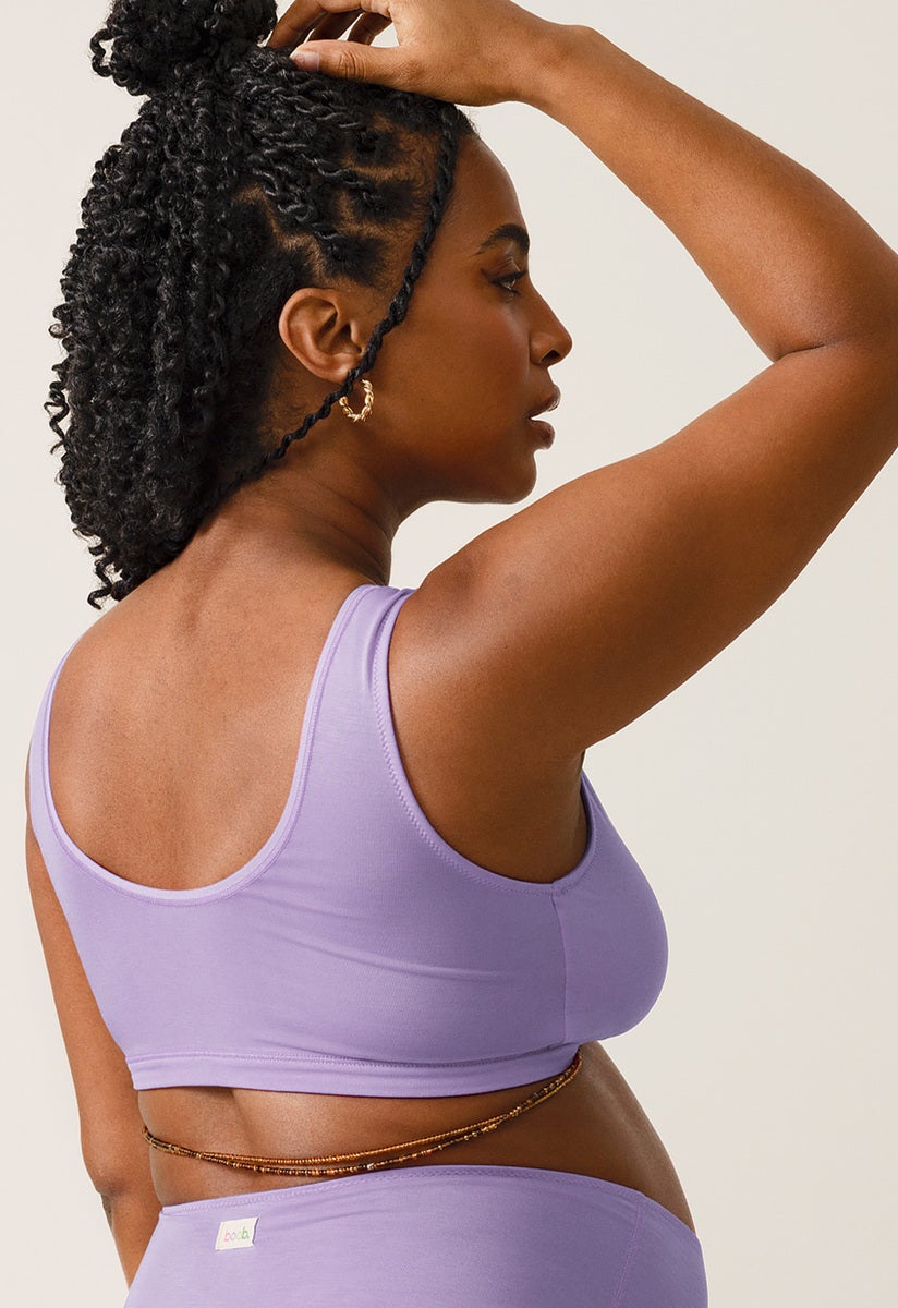 Soft nursing bra - Strong Pink - S