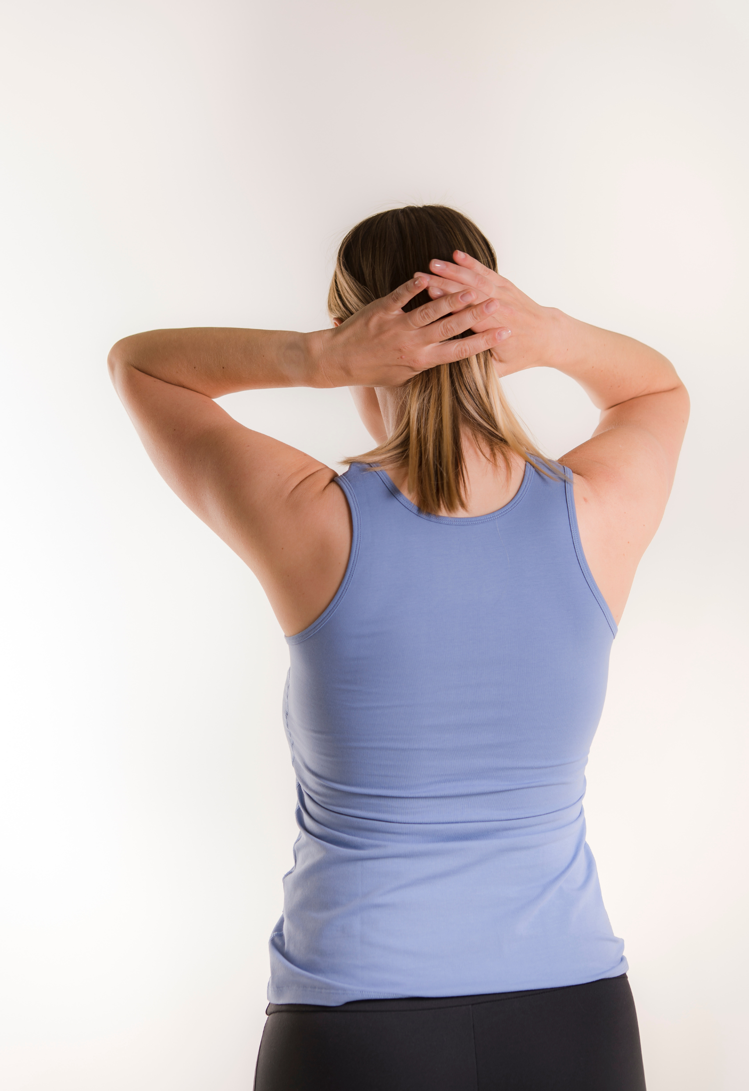 Essential nursing tank top - Pale Blue