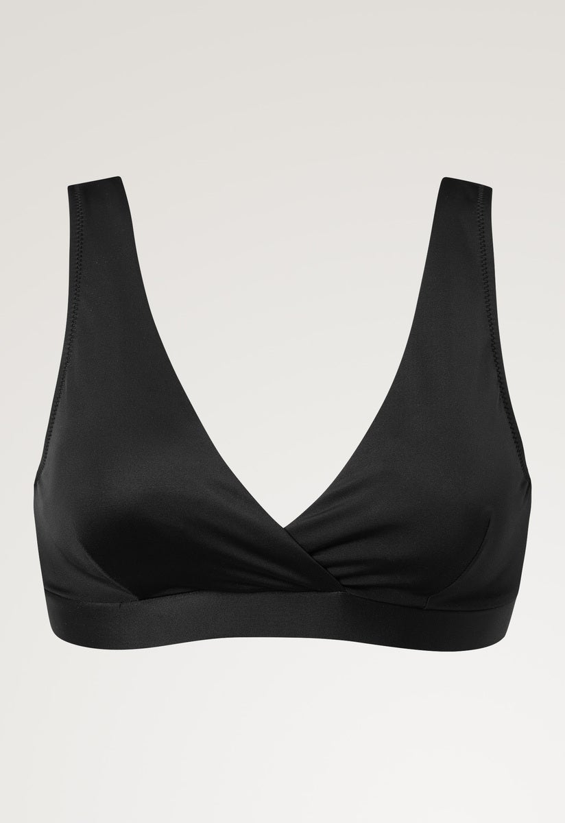 Nursing bikini top - Black