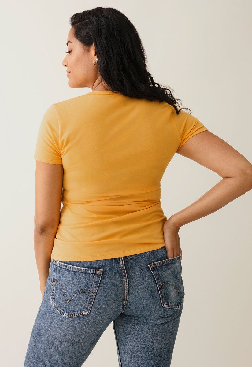 Classic s/s top - Sunflower