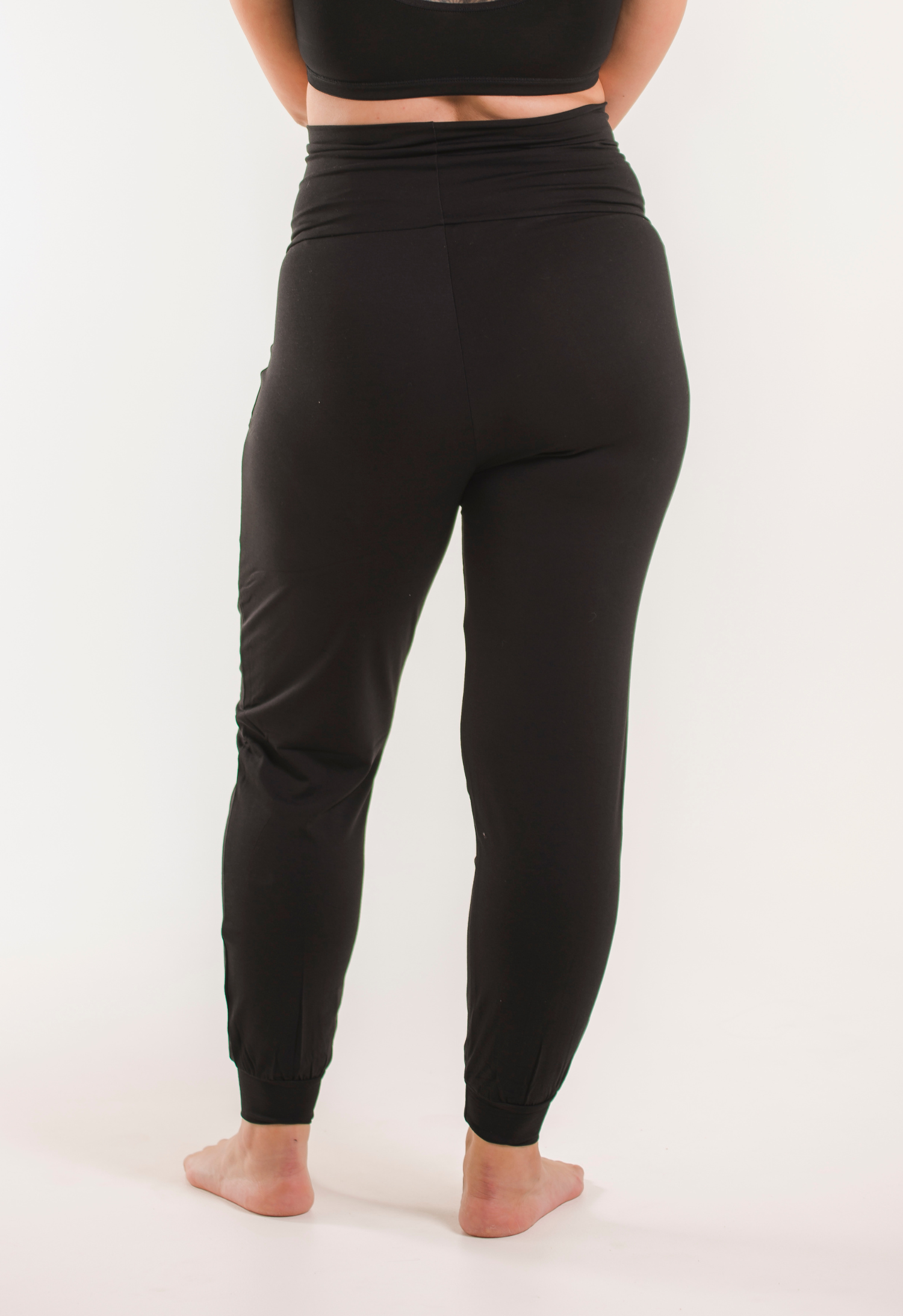 Soft maternity pants - Black