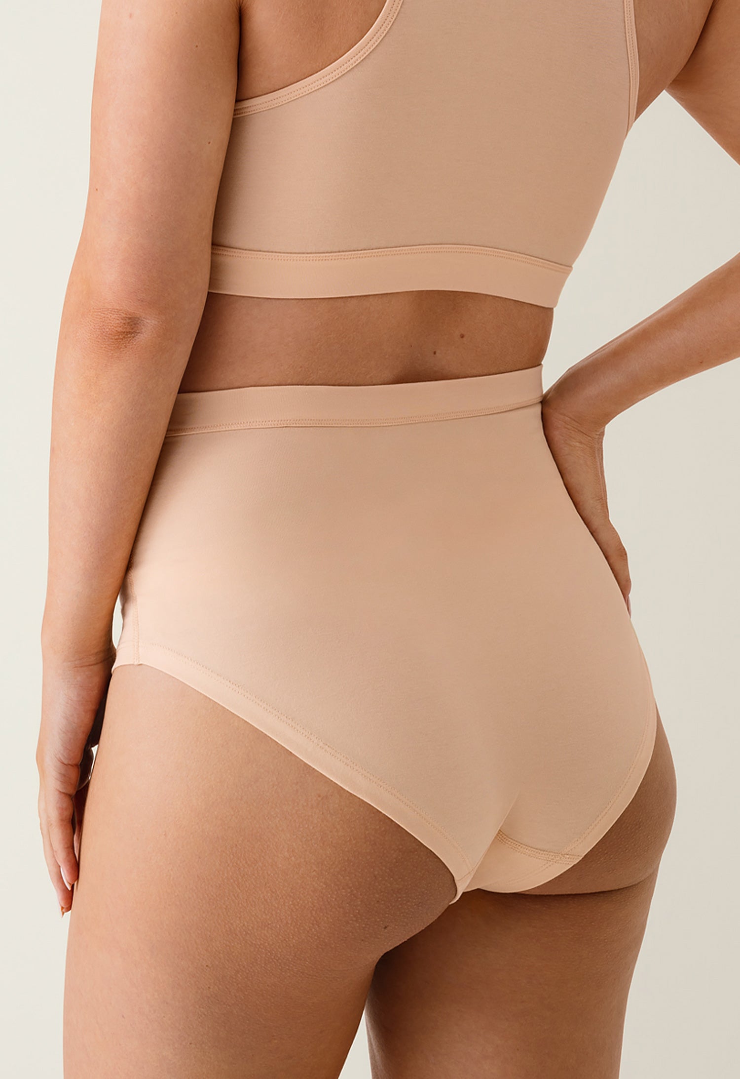 Essential maternity briefs - Beige/Apricot