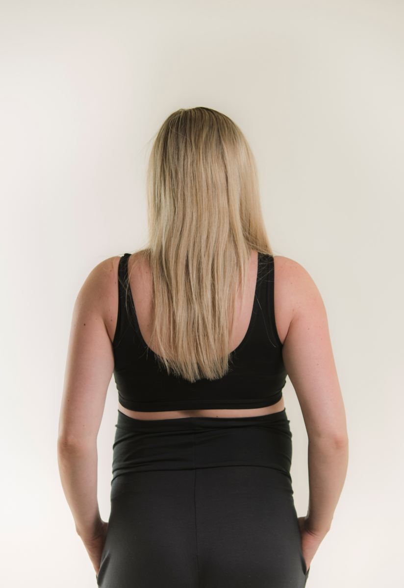 Soft nursing bra - Black