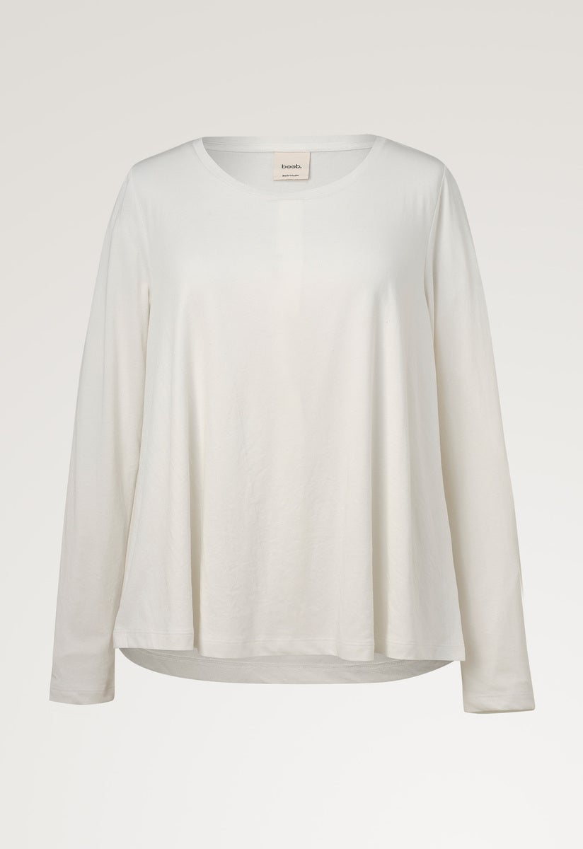 The-shirt l/s top - White