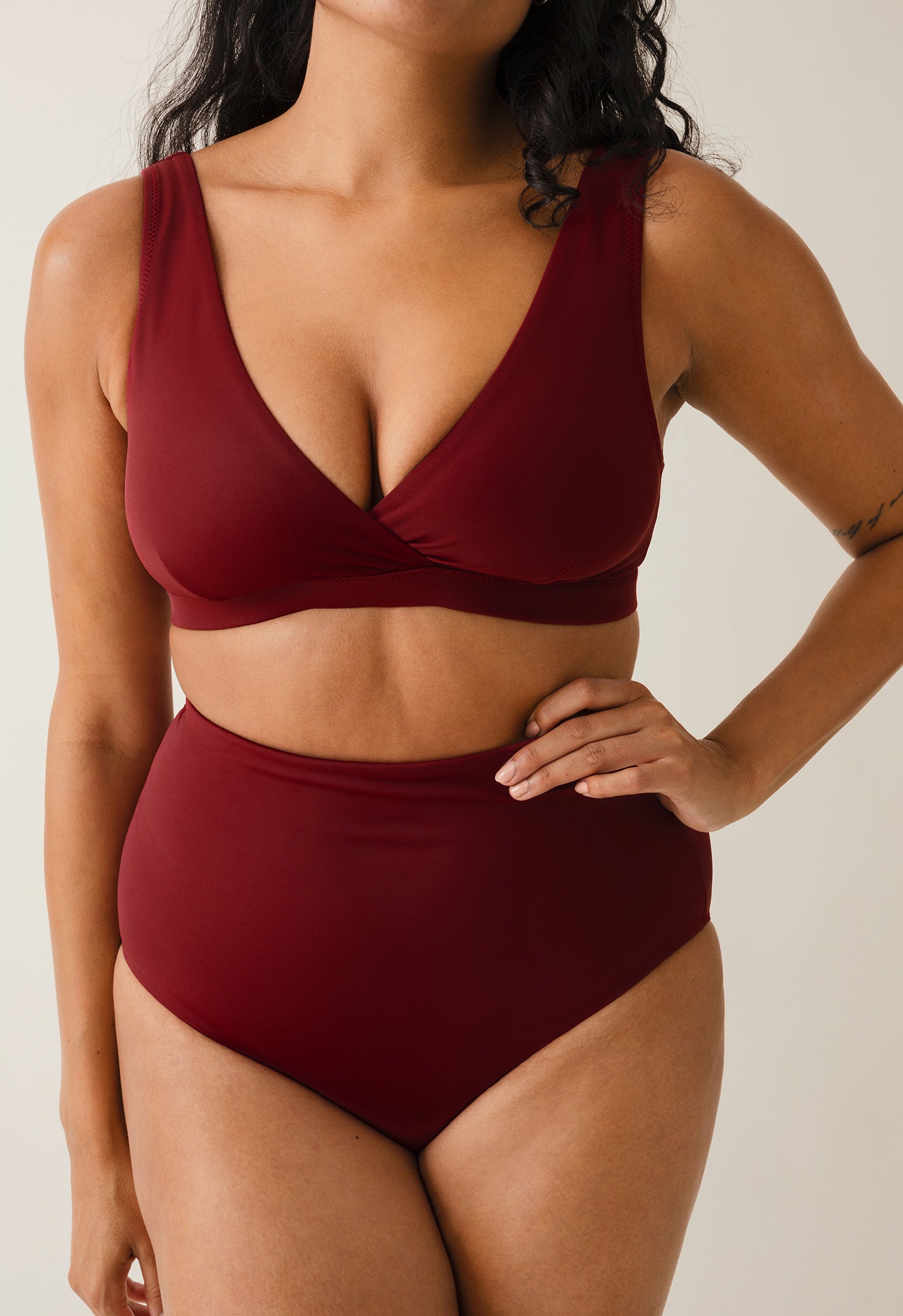 Nursing bikini top - Dark Sieanna