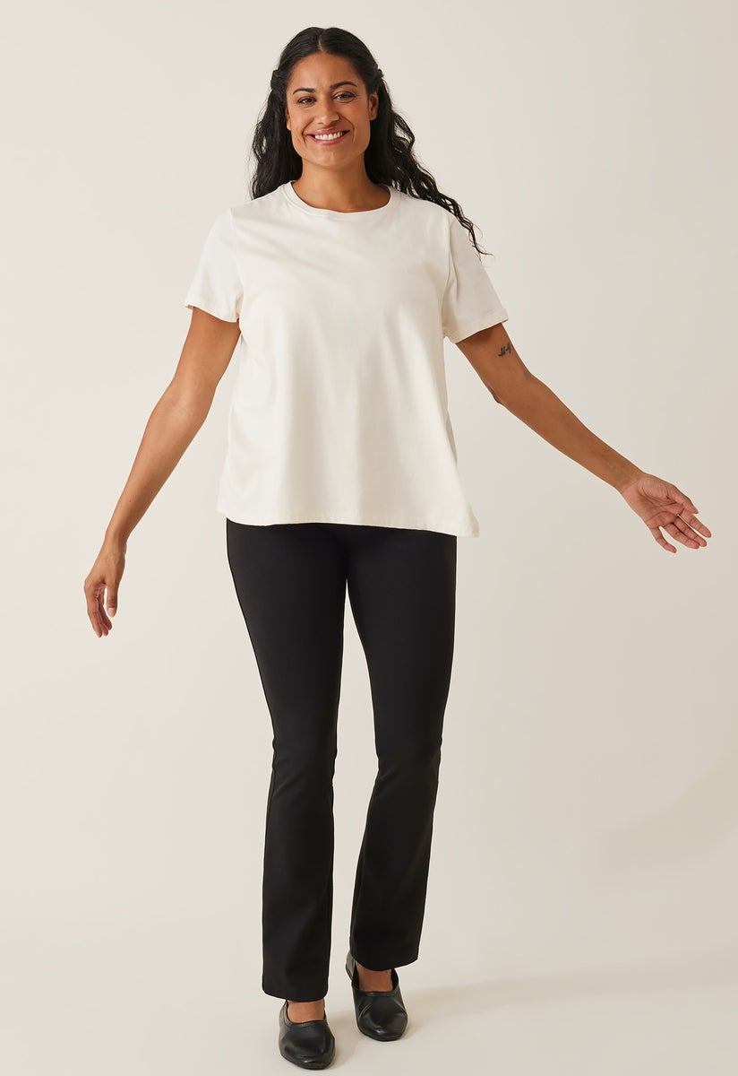 Maternity t-shirt with nursing access - Tofu