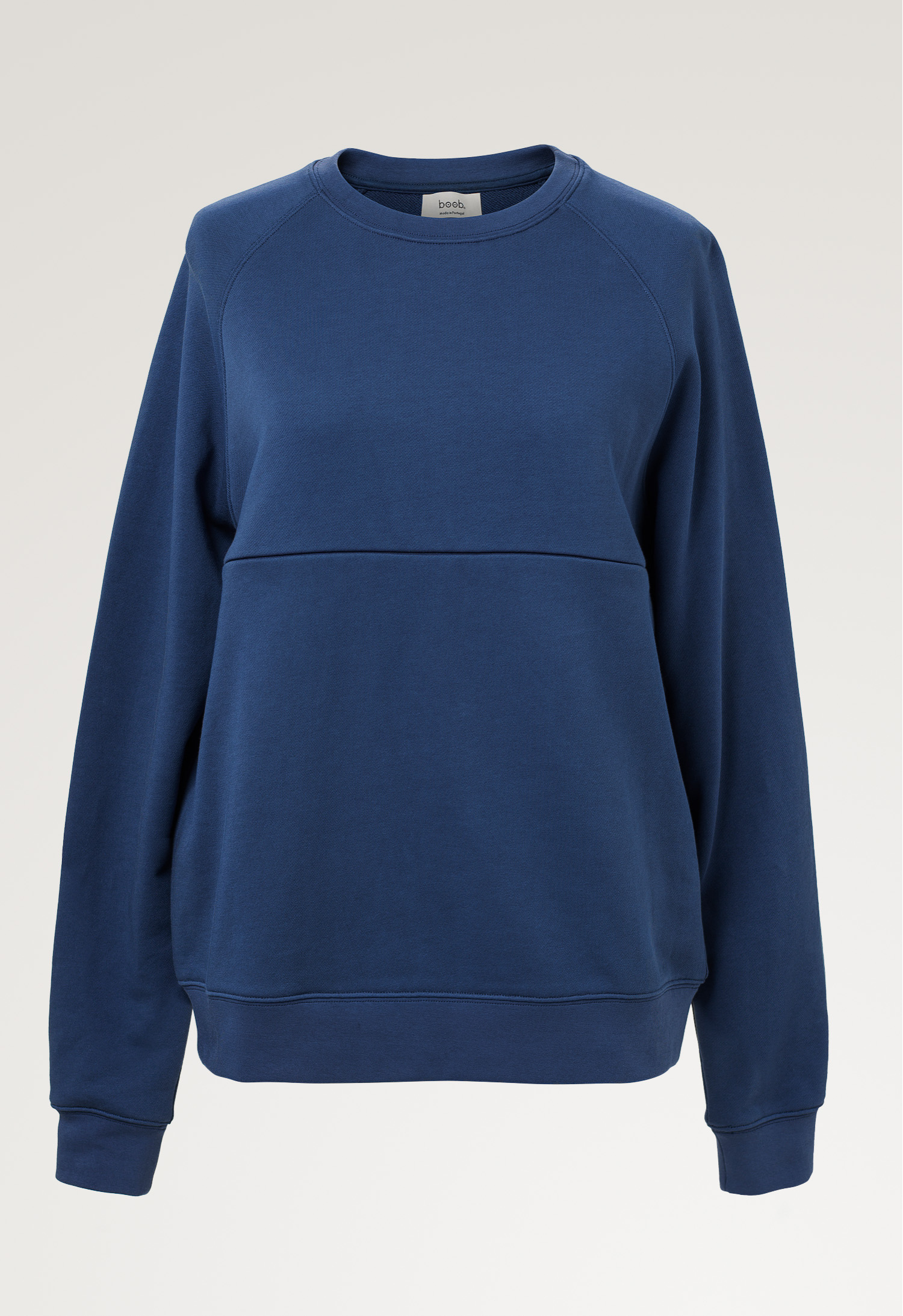 Thermal nursing sweatshirt - Indigo Blue