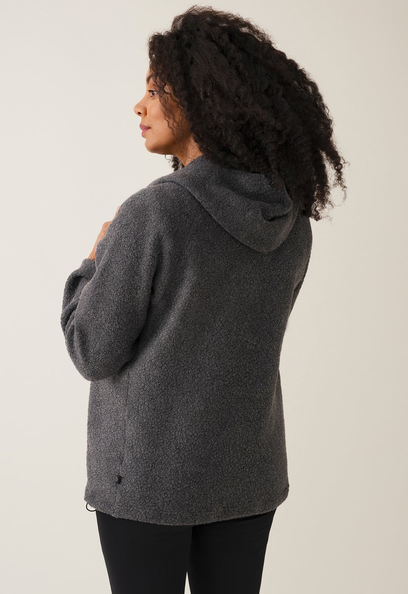 Baby carrier hoodie - Grey