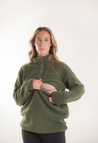 Maternity fleece sweater 90s - Green