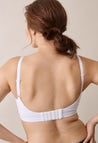 Wireless nursing bra - White