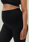 Flared maternity pants - Black