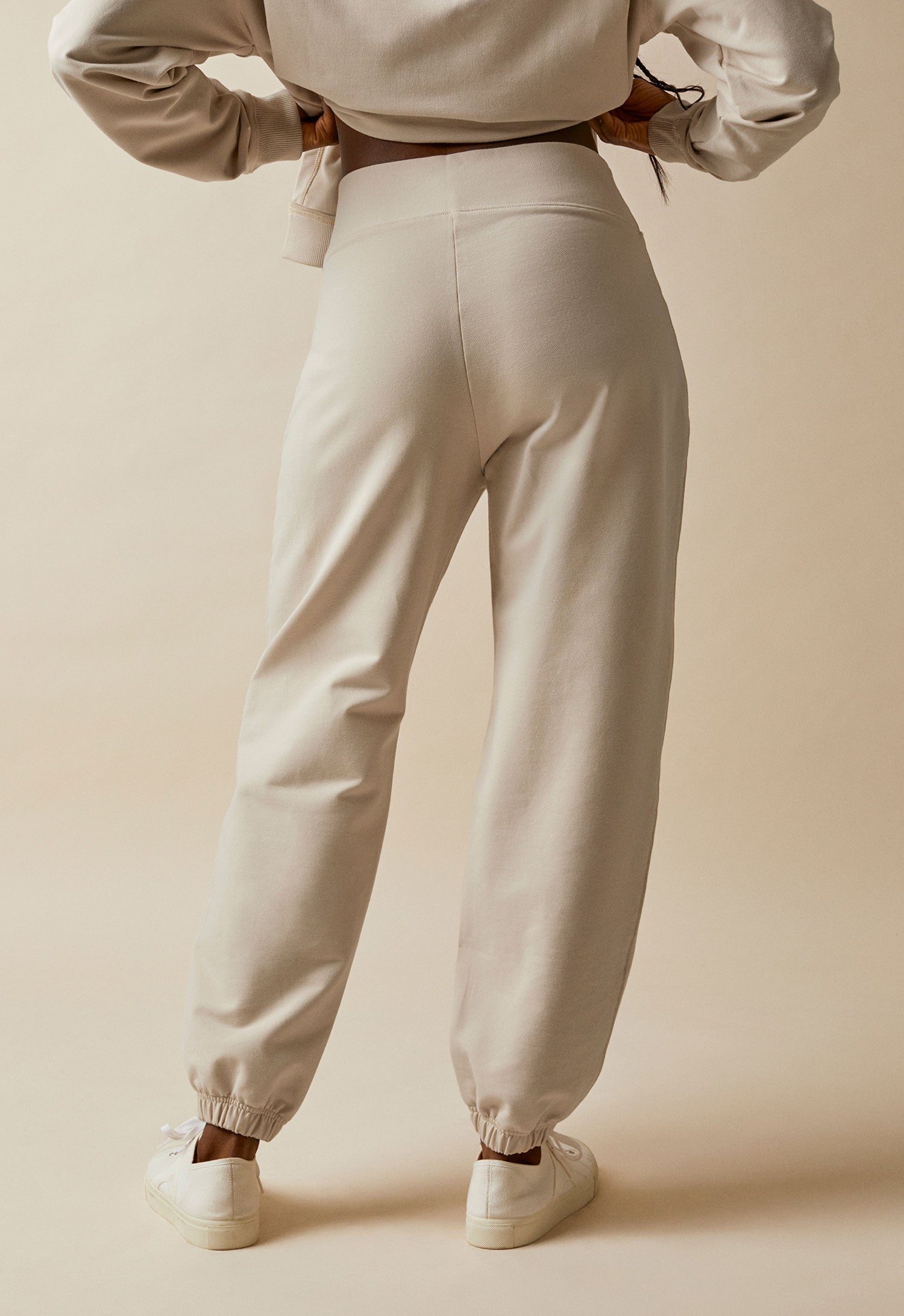 Maternity sweatpants - Light Beige