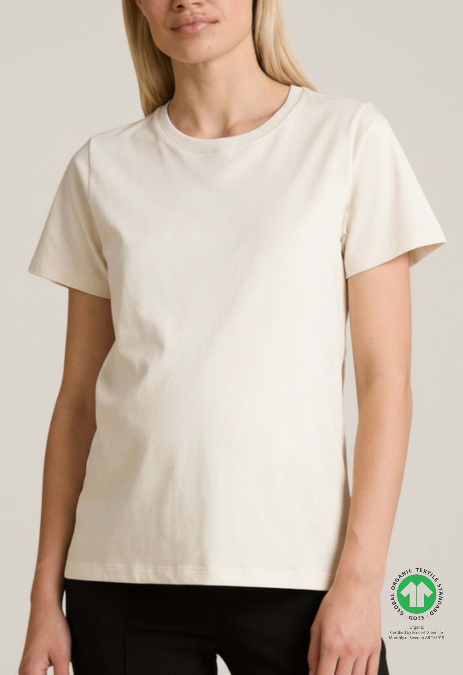 Maternity t-shirt with nursing access - Tofu