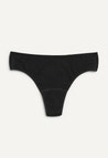 Period Underwear - Thong - Lightest flow - Black