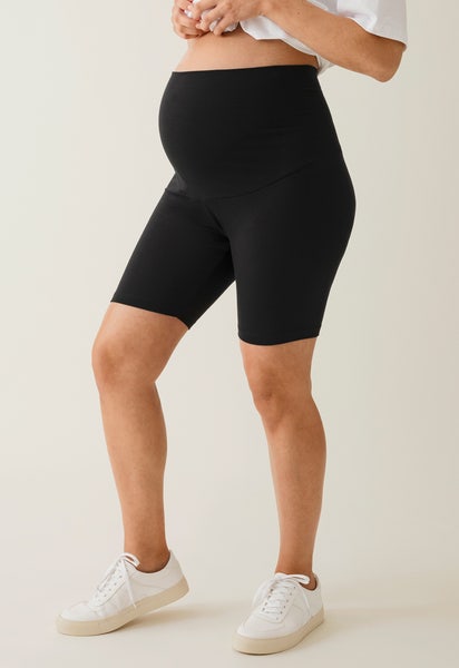 Maternity biker shorts - Black