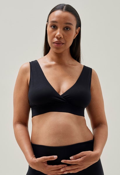 Soft nursing bra 34D - 48DDD-E - Black