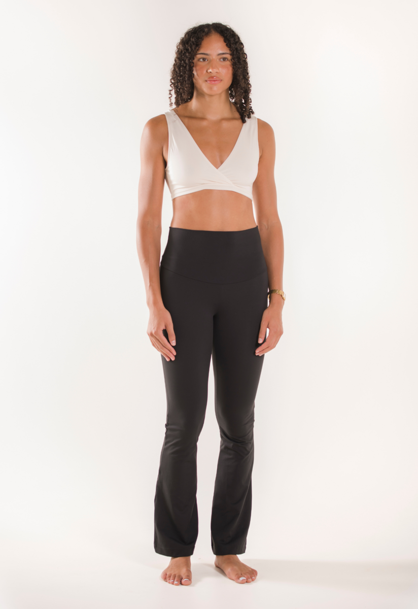 Maternity yoga pants - Black