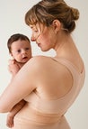 Essential maternity and nursing bra - Beige/Apricot