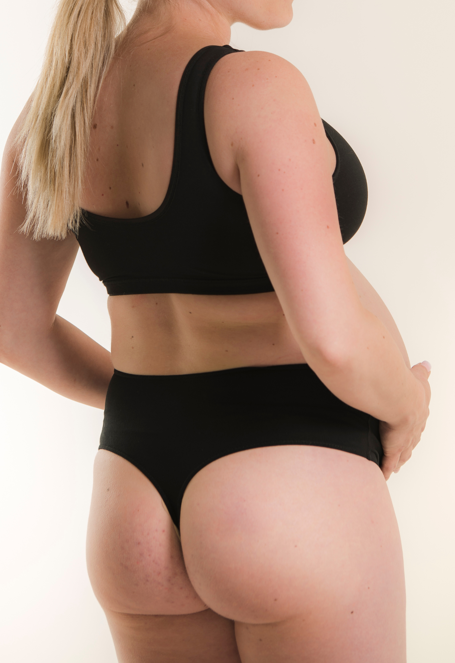 Maternity thong - Black