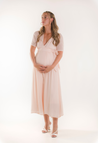 Maternity Occasion dress - Pink Champagne