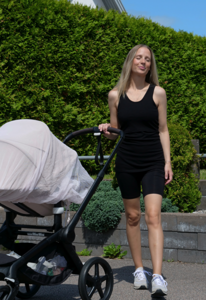 Ribbed nursing tank top - Black - PRE-ORDER - preliminary delivery v29