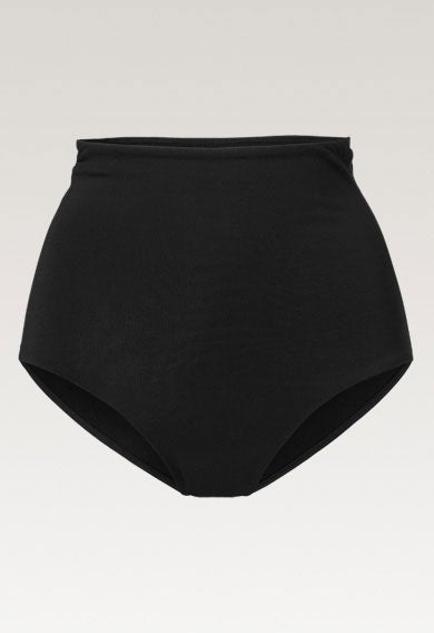 High waist postpartum panties - Black