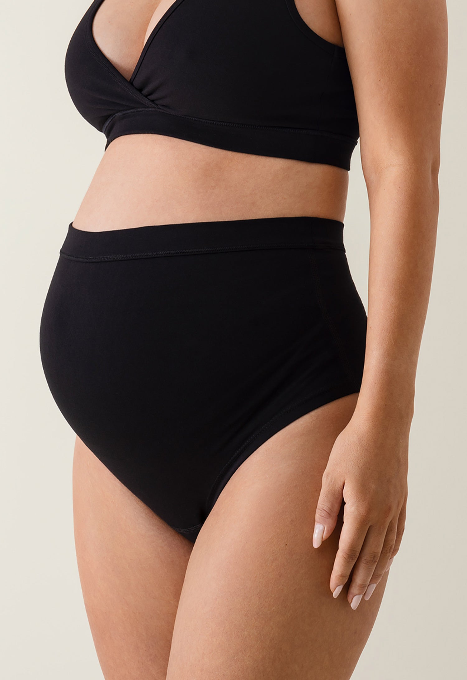 Essential maternity briefs - Black