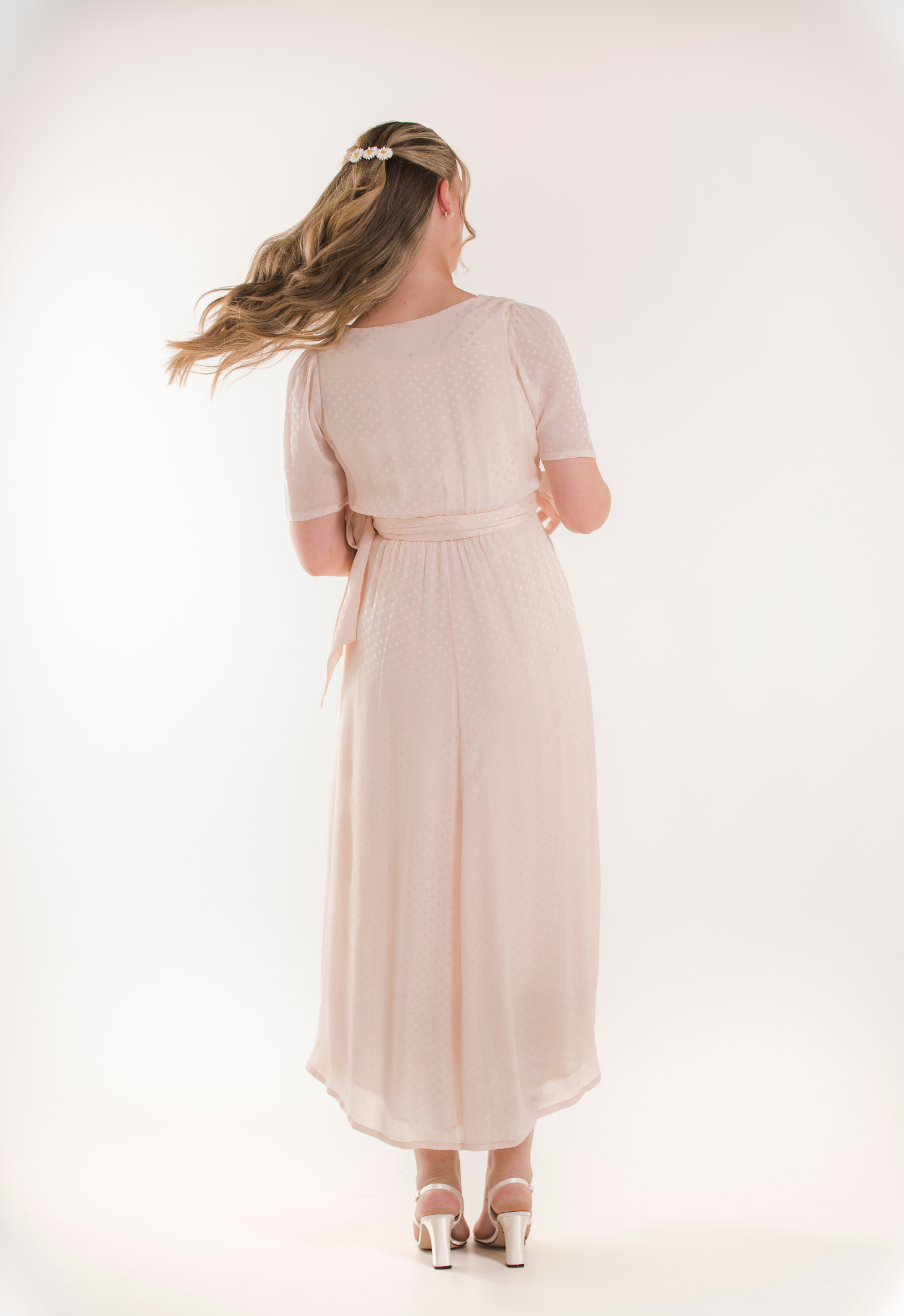 Maternity Occasion dress - Pink Champagne