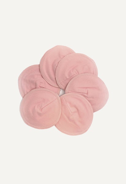 Nursing pads in organic cotton - Pink