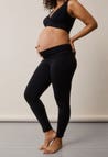 Maternity leggings Lyocell - Black
