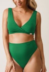 Maternity thong - Green Pea