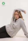 Thermal nursing sweatshirt - Grey melange