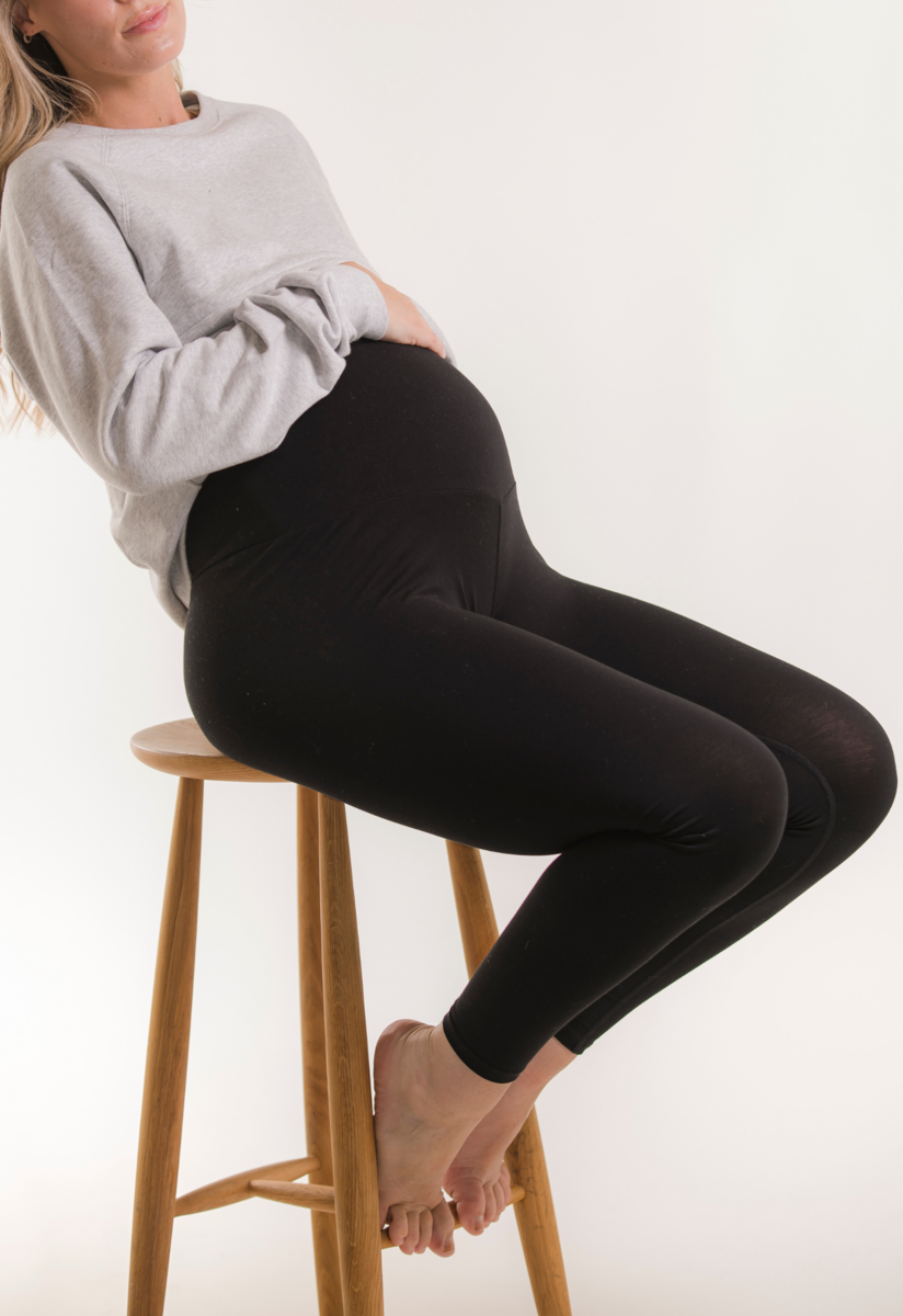 Essential maternity leggings - Black