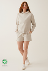 Maternity sweatshorts - Light Beige