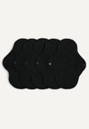 Reusable Sanitary Pads with fast absorption - Black