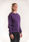 Thermal nursing sweatshirt - Midnight plum