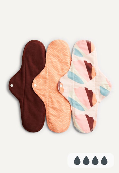 Sanitary Pads - Night - Orange Sprinkle